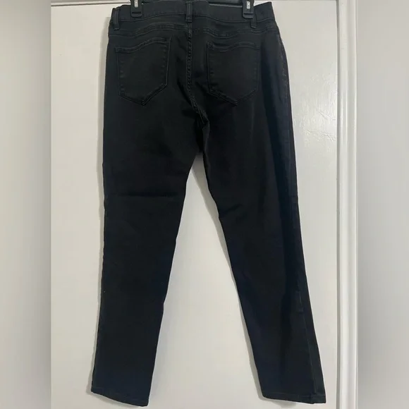 Liz Claiborne Faded black boyfriend skinny jeans good used condition - Picture 1 of 7